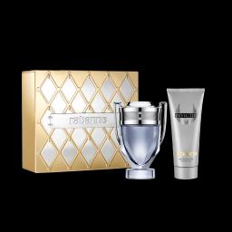 EDT Invictus 100 ml + Gel de Ducha 100 ml Paco Rabanne