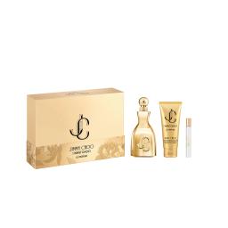 Set Eau de Parfum 100 mL + Locion Corporal 100 mL + Eau de Parfum 7,5 mL Jimmy Choo