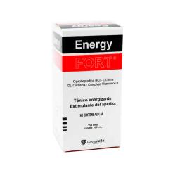Energy Fort Tónico energizante - Conteido de 100ml Jarabe