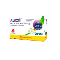 Auxxil Levofloxacina 750 mg - Caja de 7 comprimidos