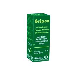 Gripen Paracetamol - Solucion gotas orales 15 mL