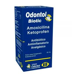 Odontol Biotic Amoxicilina Ketoprofen - Frasco de 50 mL