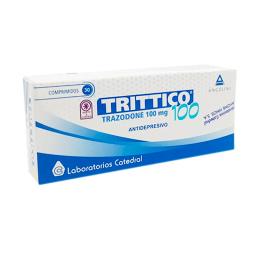 Trittico 100 Trazodone 100 mg - Caja de 30 comprimidos