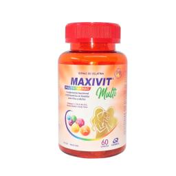 Maxivit Multi Gomitas de Gelatinas - Cont. 60 Unidades