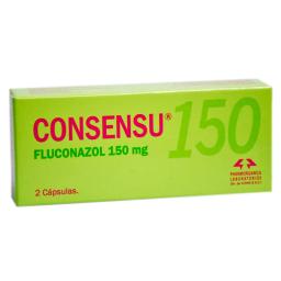 Consensu Fluconazol 150 mg - Caja de 2 Capsulas