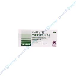 Matilina Maprotilina 25 mg - Cont. 30 compprimidos recubiertos