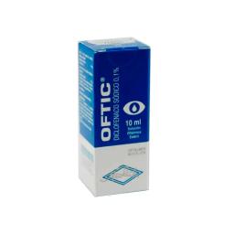 OFTIC- Solución oftálmica estéril 10ml