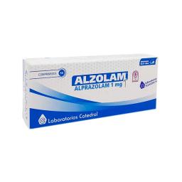 Alzolam 1 Alprazolam 1 mg - Caja de 50 Comprimidos