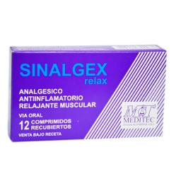 Sinalgex Relax - Caja con 12 comprimidos recubiertos