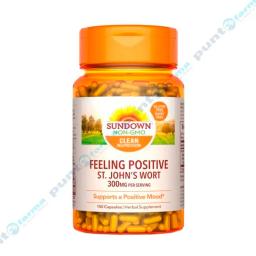 St. John´s Wort 300 mg Per Serving Sundown Naturals - Frasco de 150 cápsulas