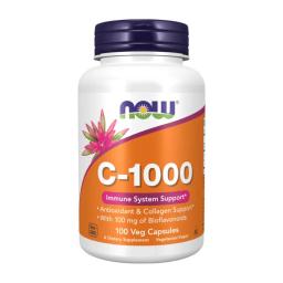 Vitamina C 1000 mg Now Foods - Cont.100 capsulas