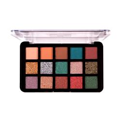Paleta Dia y Noche Jcat Beauty - Cont. 15 Colores