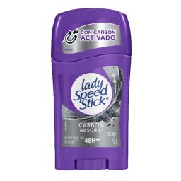 Desodorante Barra Carbón Absorb Speed Stick - Cont.45gr