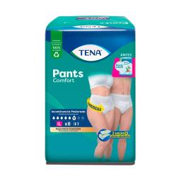 Ropa Interior Pants Comfort L Tena  - Cont. 8 unidades.