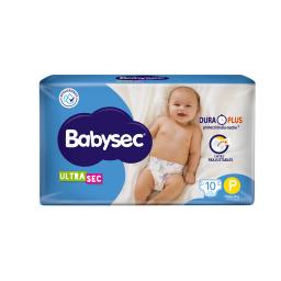 Pañales Ultra Regular P Babysec - Cont.10 Unidades