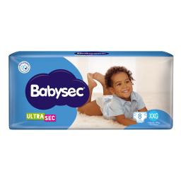 Pañales Ultra Regular XXG Babysec - Cont.8 unidades