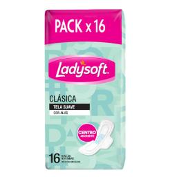 Toalla Clasica Suave Ladysoft - Cont.16 Unadades