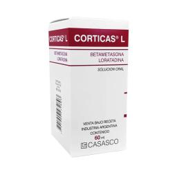 Corticas L Betametasona Loratadina - Frasco de 60 mL