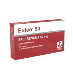 Euten Eplerenona 50 mg - Cont. 30 Comprimidos Recubiertos