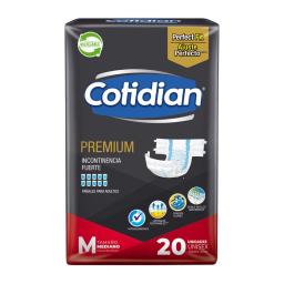 Pañal para Adultos Premium Cotidian - Cont.20 Unidades