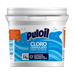 Cloro Granulado para Piscinas Puloil - Cont.5kg