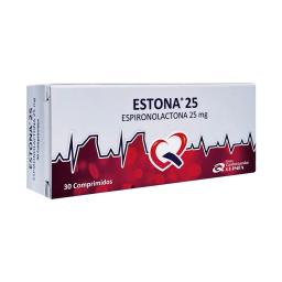 Estona Espironolactona 25 mg - Cont. 30 Comprimidos