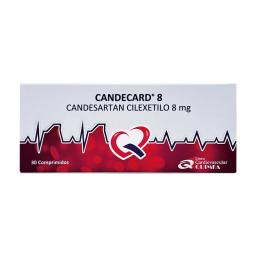 Candecard Candesartan 8 mg - Cont. 30 Comprimidos