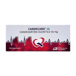 Candecard Candesartan Cilexetilo 16 mg - Cont. 30 Comprimidos
