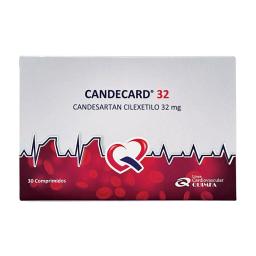 Candecard Candesartan Cilexetilo 32 mg - Cont. 30 Comprimidos