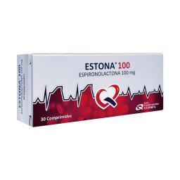 Estona Espironolactona 100 mg - Cont. 30 Comprimidos
