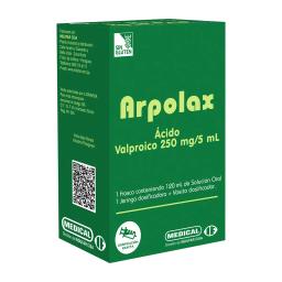 Arpolax Acido Valproico 250 mg/5 ml - Frasco 120 ml