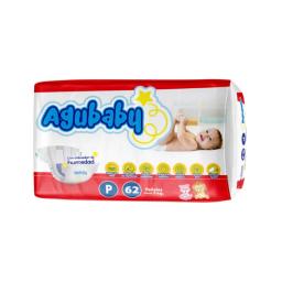 Pañal Desechable Pequeño Agubaby - Cont. 62 unidades