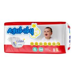 Pañal Desechable G Agubaby - Cont. 50 unidades