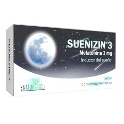 Sueñizin 3 - Melatonina 3 mg - Caja 10 comp. recubiertos