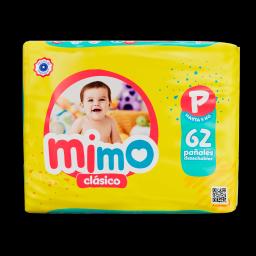 Pañal Clasico Pequeño Mimo - Cont.62 unidades