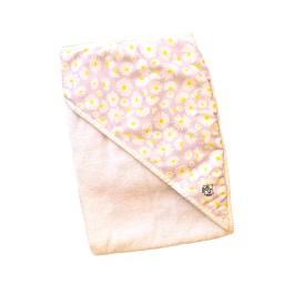 Toalla Con Capucha Margaritas Baby Sleep