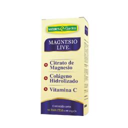 Citrato de Magnesio Live Nature’s Garden - Cont. 90 Tabletas