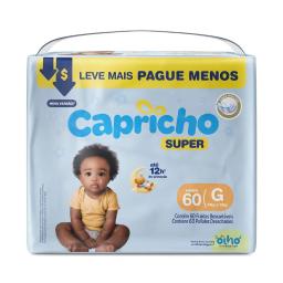Pañal Super G Capricho - Cont.60 unidades