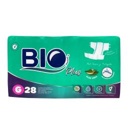 Pañales Desechables para Adulto Bio Disolvent Plus G - Cont. 28 unidades