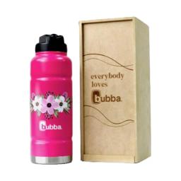 Botella Trailblazer con Pajita Rosa + Caja de Regalo