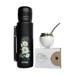Kit Matero White Margarithe con Caja de Regalo