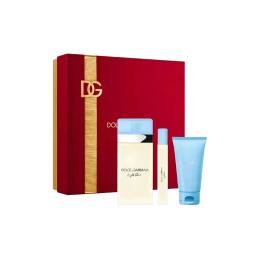 Set Dolce & Gabbana Xmas24 LB Eau de Toilette 100 mL + Body Cream 50mL + TS Light Blue 10mL Eau de Toilette