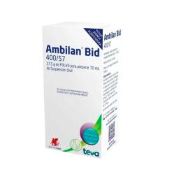 Ambilan Bid Amoxicilina Acido Clavulánico 400/57 - 70mL