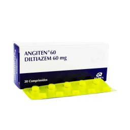 ANGITEN 60 Diltiazem 60mg - Caja de 20 comprimidos
