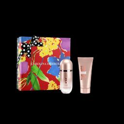 Set 212 VIP Rosé  Carolina Herrera Eau de Parfum 80ml + Body Loción