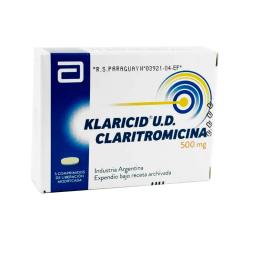 KLARICID U.D Claritromicina 500mg - 5 comprimidos de liberación modificada