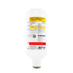 Suero Fisiológica de Cloruro de Sodio 0,9% B. Braun - Contenido 500 ml