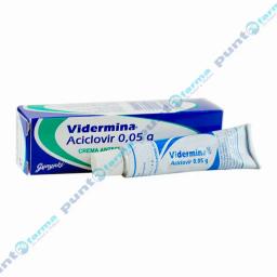 Vidermina Aciclovir 0,05g - Cont. pomo 10g