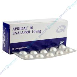 Apridal 10 - Enalapril 10 mg - Caja de 30 Comprimidos