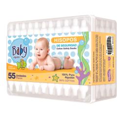 Hisopos Algabo Baby - Cont. 55 unidades